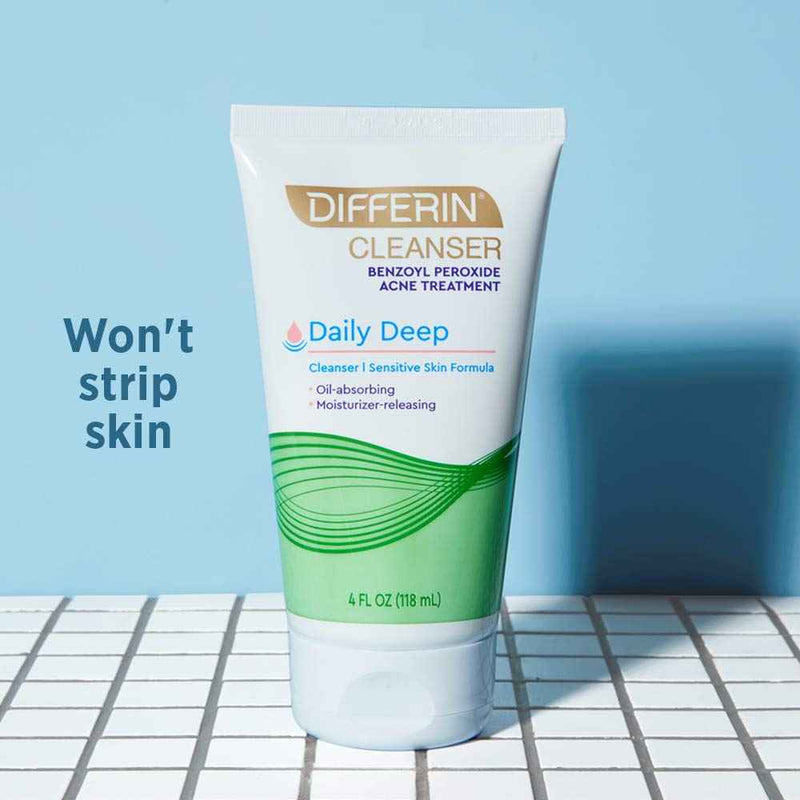 Differin Daily Deep 5% Benzoyl Peroxide Cleanser