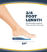 Dr. Scholl's Pain Relief Shoe Insoles Orthotics For Arthritis Pain 3/4 length inole, not trimming requied advertisment banner