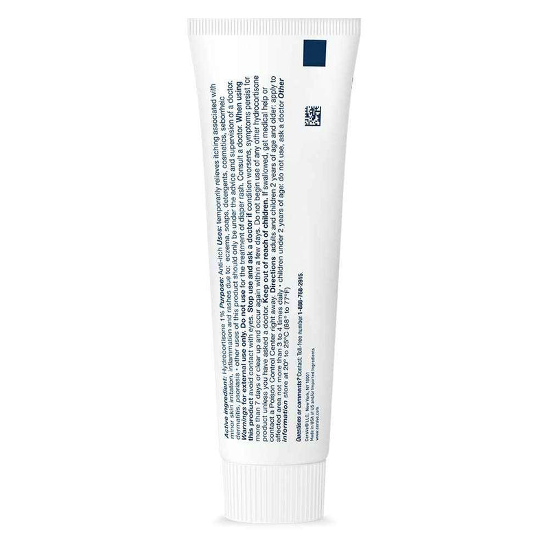 CeraVe Hydrocortisone 1% Dry Skin & Itch Relief Eczema Treatment Cream 1 oz