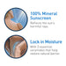 Banner stating that CeraVe Hydrating Face Sunscreen SPF 30 is 100% mineral based