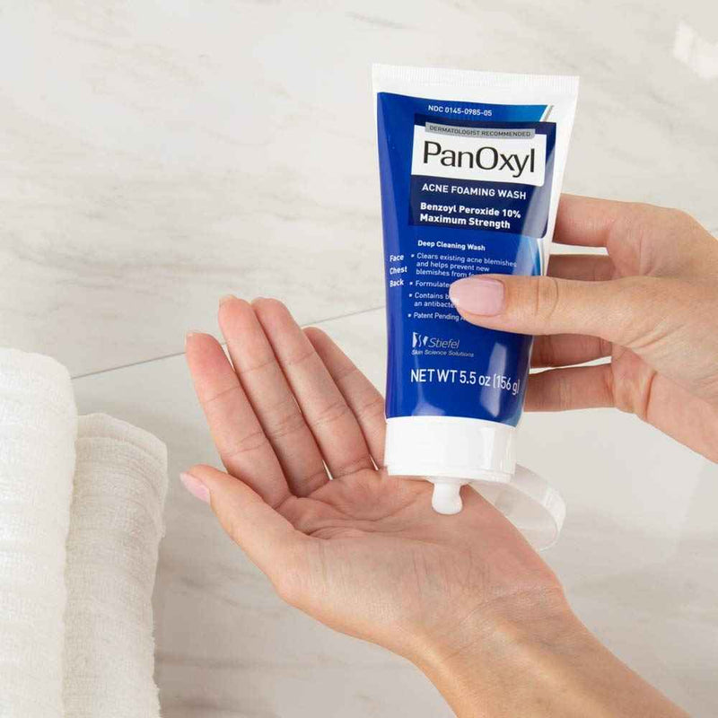 PanOxyl Acne Foaming Wash Benzoyl Peroxide 10% UK