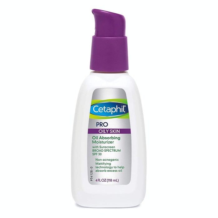 Cetaphil Pro Dermacontrol Oil Absorbing Moisturizer SPF 30, 4oz bottle close up picture