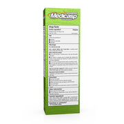 Medicasp Coal Tar Shampoo 6 Oz Usage Instructions On Reverse Of Product Packaging
