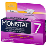 Monistat 7-Day Yeast Infection Treatment, Cream with 7 Applicators UK