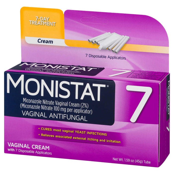 Monistat 7-Day Yeast Infection Treatment, Cream with 7 Applicators UK