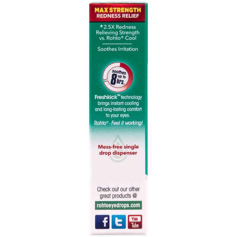 Rohto Cool Maximum Redness Relieving Eye Drops UK