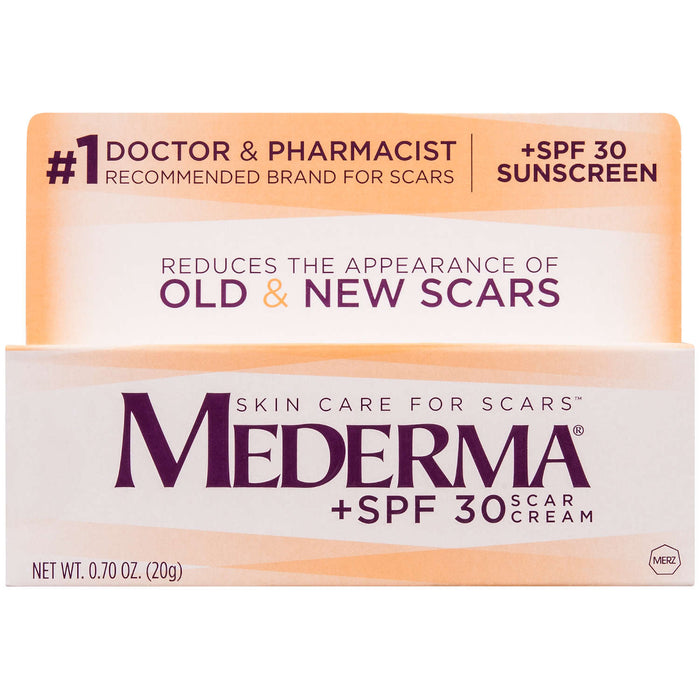 Mederma Scar Cream, +SPF 30, 20g Tube UK