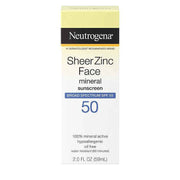 Neutrogena Sheer Zinc Sunscreen SPF 50 UK
