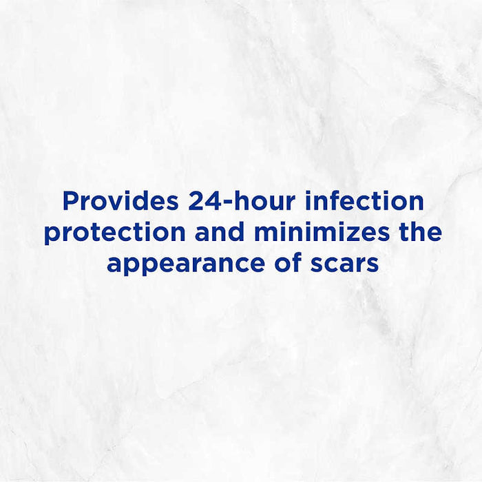 Neosporin + Pain Relief Dual Action Cream, 1 Oz provides 24 hour infection protection banner