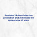 Neosporin + Pain Relief Dual Action Cream, 1 Oz provides 24 hour infection protection banner