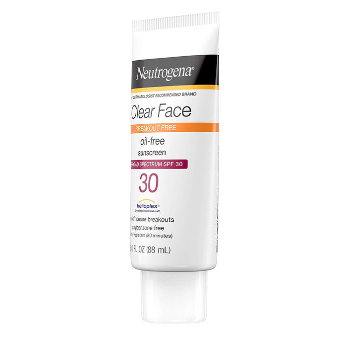 Neutrogena Clear Face Liquid Lotion Sunscreen with SPF 30, 3 fl. oz UK