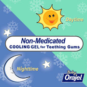 Baby Orajel, Non-Medicated Cooling Gels For Teething Daytime & Nighttime