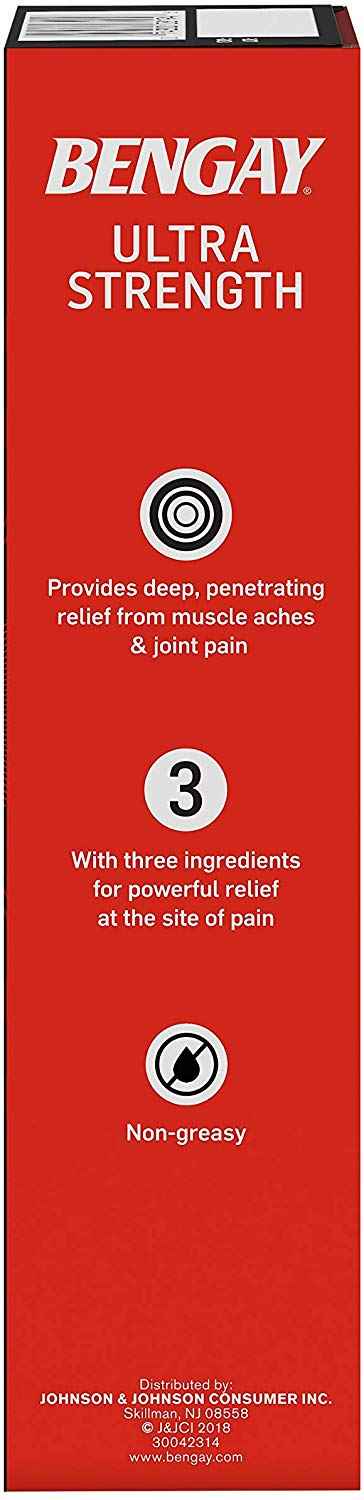 Bengay Ultra Pain Relief Cream, 4 oz UK