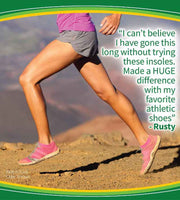 Dr. Scholl’s Athletic Series  Running Insoles For Runners Knee, Shin Splints & Plantar Fasciitis