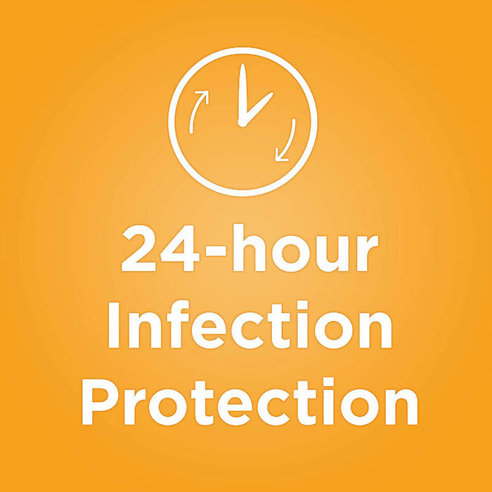 Neosporin Pain Itch Scar Antibiotic Ointment 1 Oz Banner That Reads - 24 Hour Infection Protection