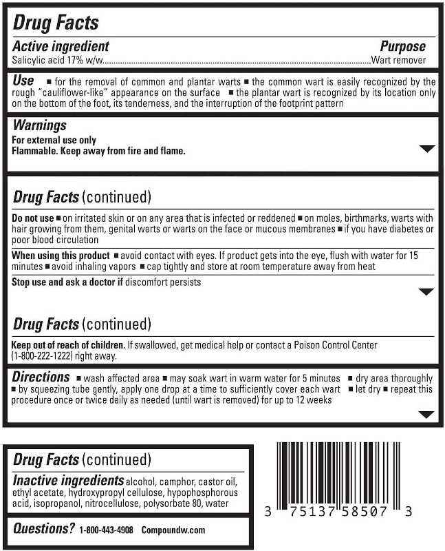 Compound W Wart Remover Gel 0.25 Oz
