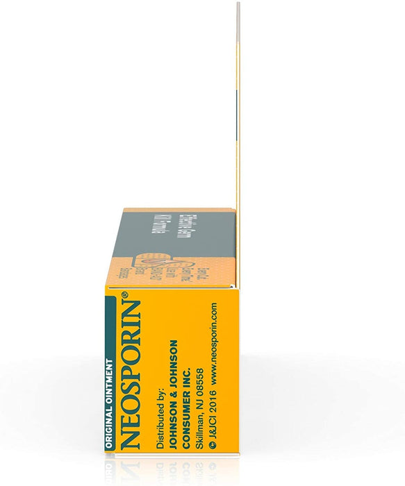 Neosporin Original First Aid Antibiotic Ointment image of outer box from side