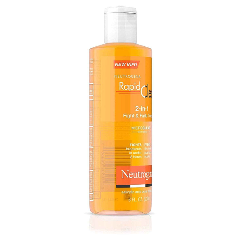 Neutrogena Rapid Clear 2-In-1 Fight & Fade Acne Toner, 8 Fl. Oz. UK