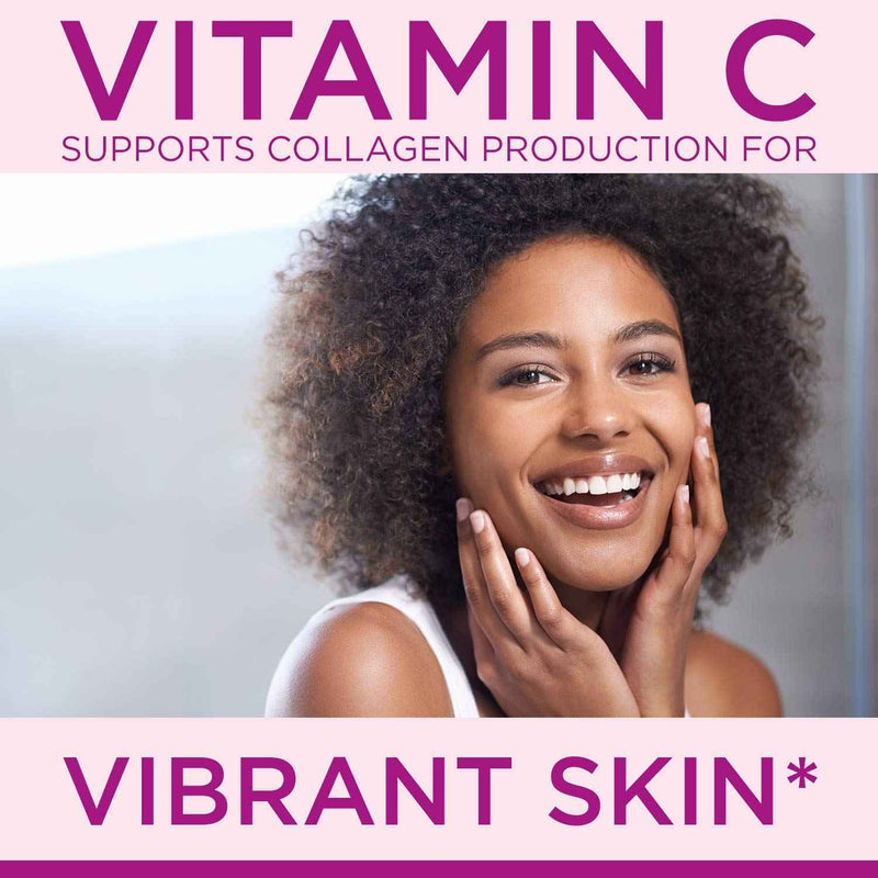 Nature's Bounty Optimal Solutions Hair, Skin & Nails Strawberry Flavored Gummies UK