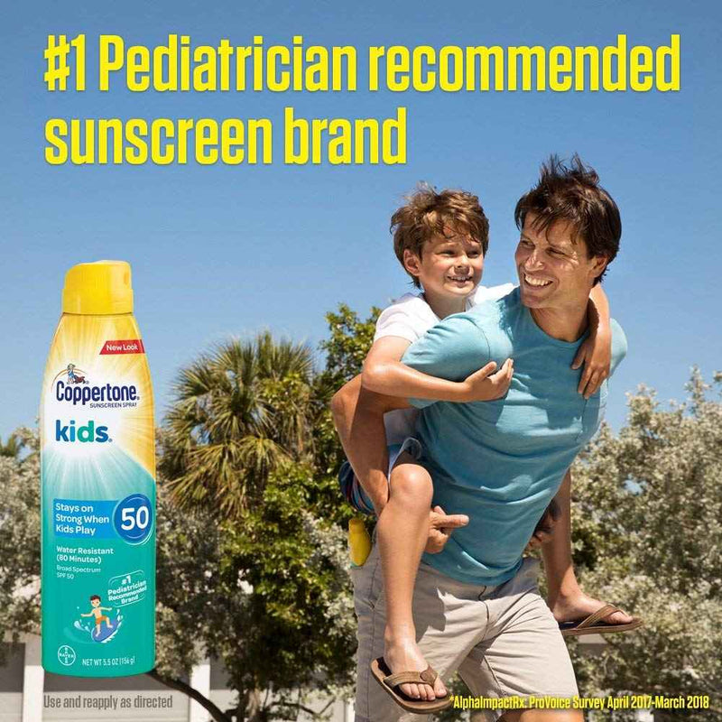 Coppertone Kids Sunscreen SPF 50 Tear Free Lotion, 8 fl oz
