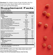 SmartyPants Kids Formula Daily Gummy Multivitamin: Vitamin C, D3, and Zinc for Immunity, Gluten Free, Omega 3 Fish Oil (DHA/EPA), Vitamin B6, Methyl B12, 120 Count UK