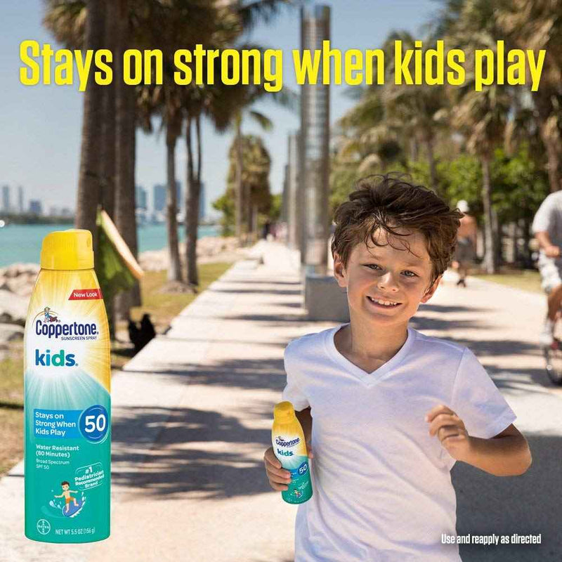 Coppertone Kids Sunscreen SPF 50 Tear Free Lotion, 8 fl oz