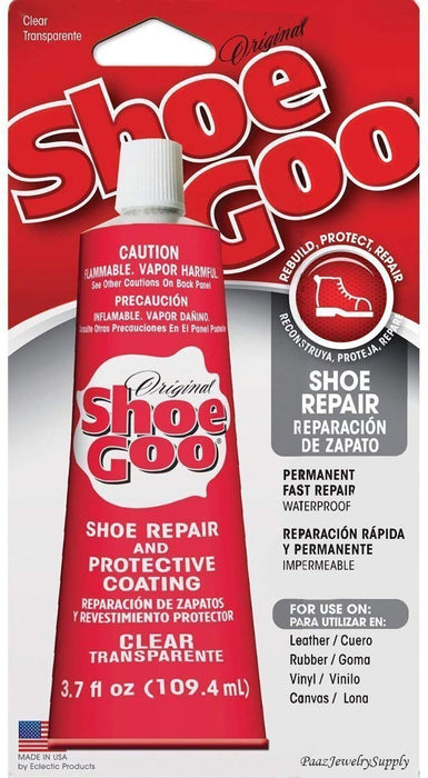 Shoe Goo Shoe Repair Adhesive Clear Black UK