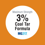 MG217 Psoriasis Medicated Conditioning 3% Coal Tar Shampoo - 8 oz maximum strength 3% Coal Tar formula banner
