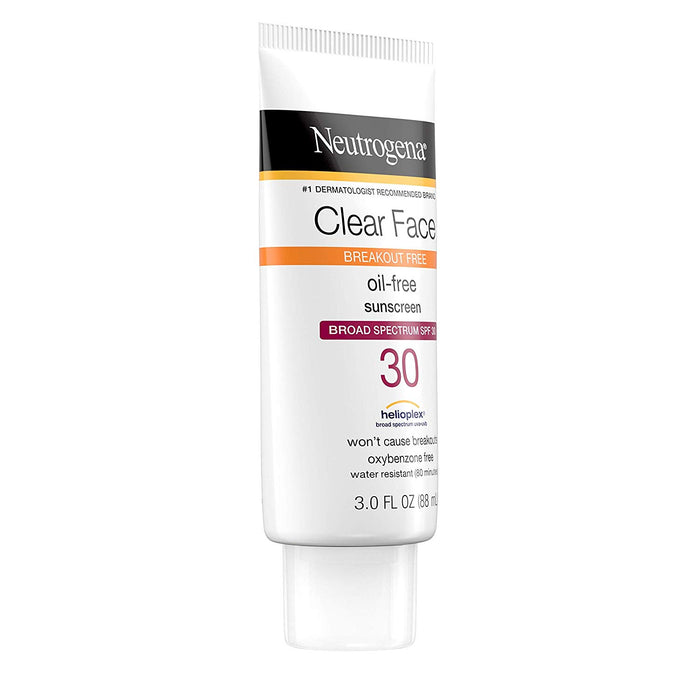 Neutrogena Clear Face Liquid Lotion Sunscreen with SPF 30, 3 fl. oz UK