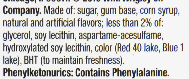 Wrigley's Big Red Flavor Gum