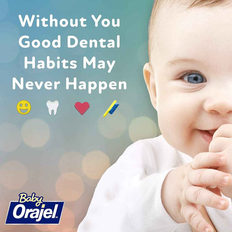 Baby Orajel, Non-Medicated Cooling Gels For Teething Daytime & Nighttime