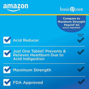 Basic Care Maximum Strength Famotidine Tablets