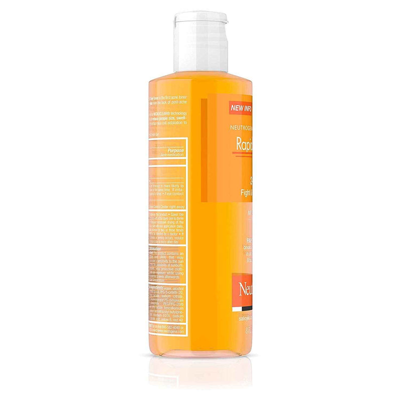 Neutrogena Rapid Clear 2-In-1 Fight & Fade Acne Toner, 8 Fl. Oz. UK