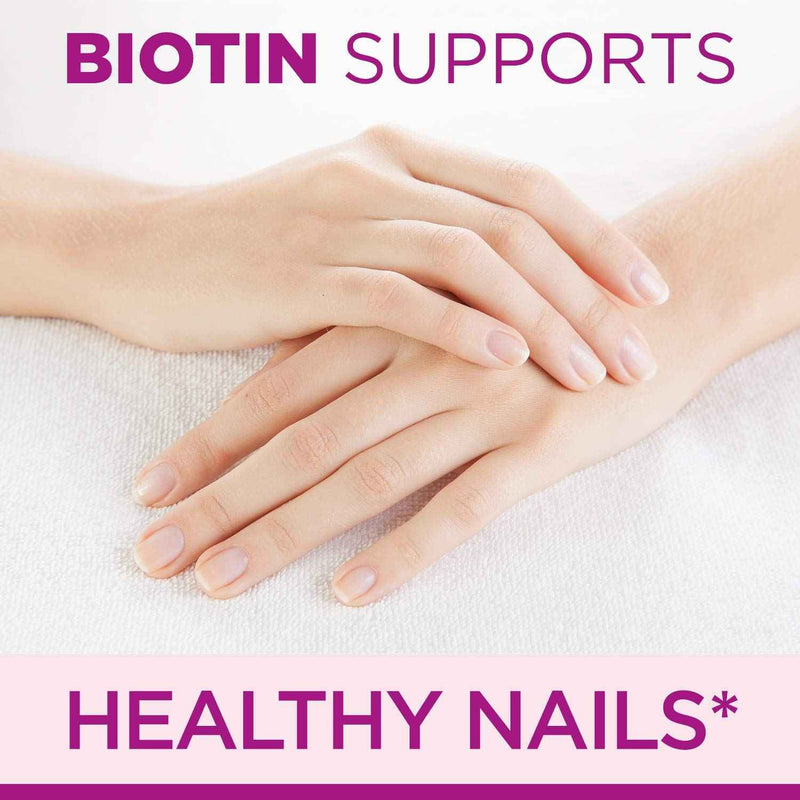 Nature's Bounty Optimal Solutions Hair, Skin & Nails Strawberry Flavored Gummies UK