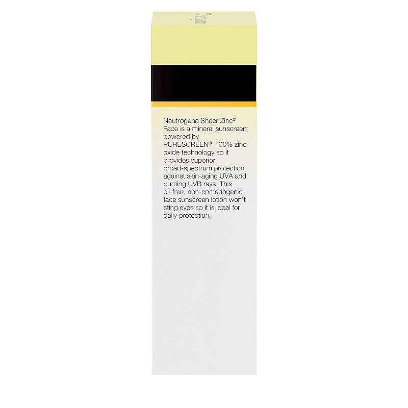 Neutrogena Sheer Zinc Sunscreen SPF 50 UK