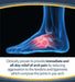 Dr. Scholl's Pain Relief Orthotics for Arch Pain banner showing foot skeleton and the slogan - clinically proven to provide immediate and all-day relief of arch pain