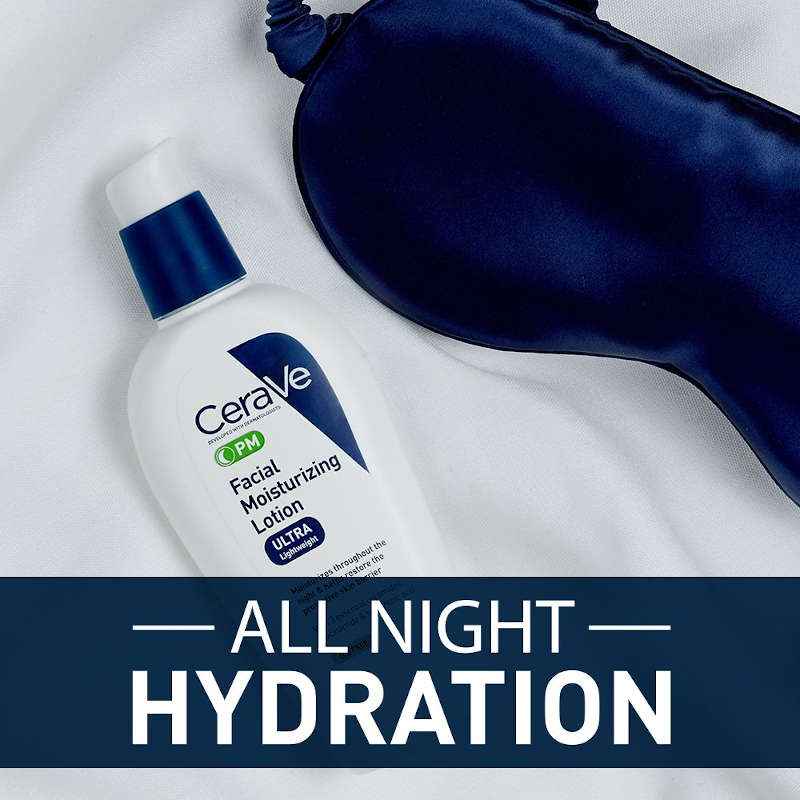 CeraVe PM Evening Facial Moisturising Lotion 3 oz, UK