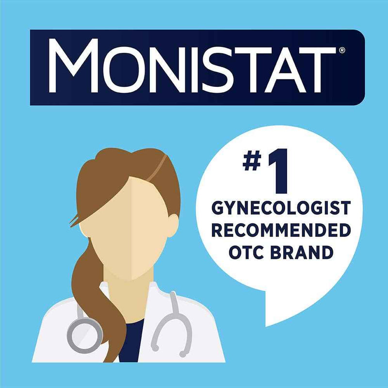 Monistat 7-Day Yeast Infection Treatment, Cream with 7 Applicators UK