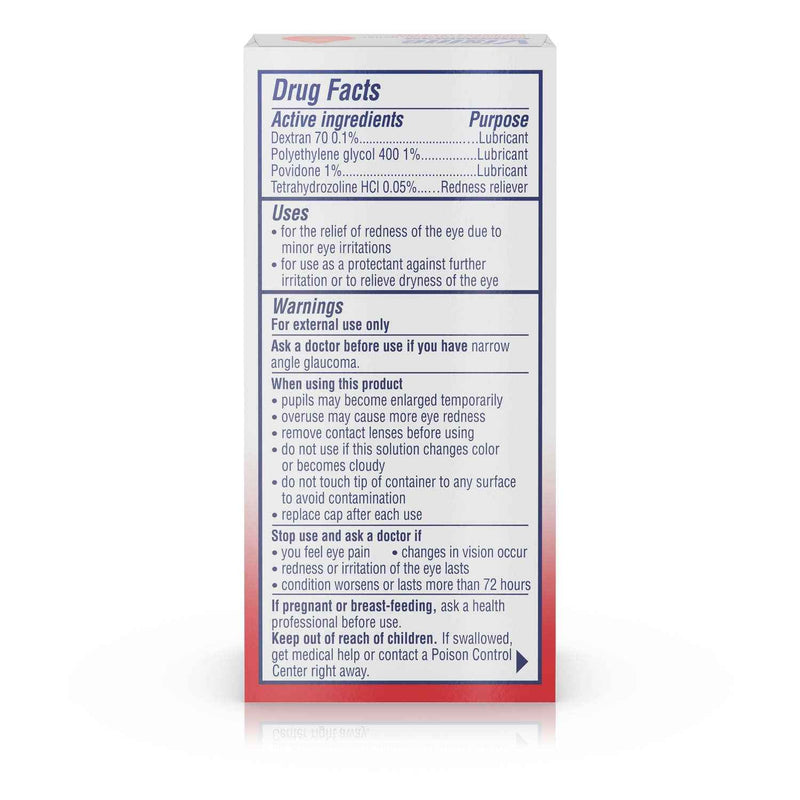 Visine Advanced Eye Drops Redness + Irritation Relief, 0.5 fl. oz UK