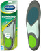 Dr. Scholl’s Athletic Series  Running Insoles for men insole placed next to product outer packaging