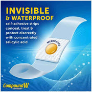 Compound W One Step Invisible Wart Remover Strips
