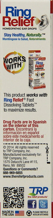 TRP Ring Relief Ear Drops UK