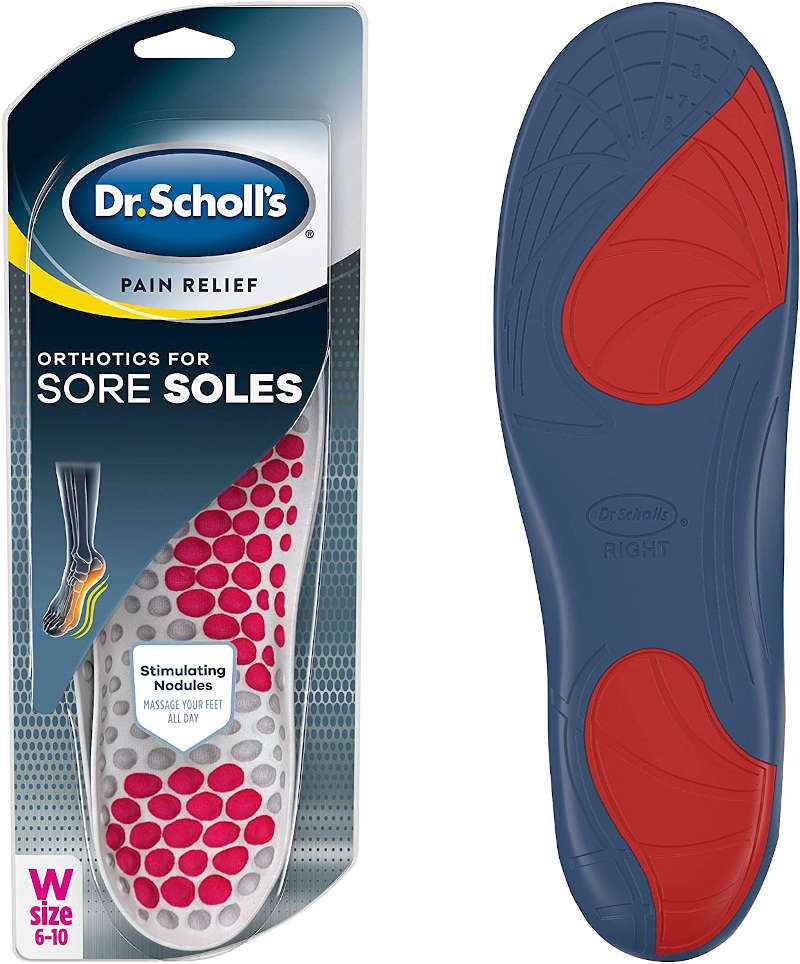 Dr. Scholl's Pain Relief Shoe Insert Orthotics For Sore Soles