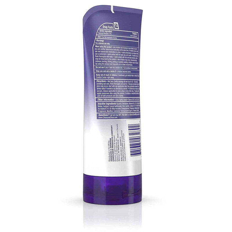 Clean & Clear Continuous Control Daily Acne Face Wash, 5 oz
