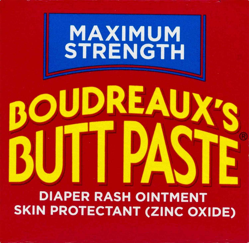 Boudreaux's Butt Paste Diaper Rash Ointment, Maximum Strength