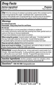 Compound W Wart Remover Liquid 0.31 fl Oz