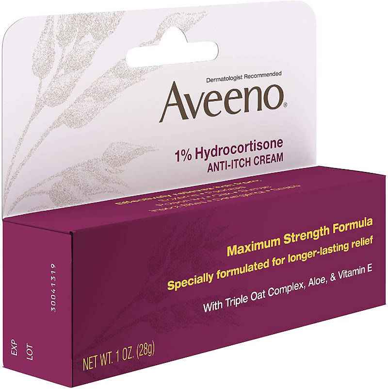 Aveeno Maximum Strength 1% Hydrocortisone Anti-Itch Cream 1 oz