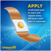 Compound W Wart Remover One Step Pads 14ct