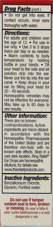 TRP Ring Relief Ear Drops UK