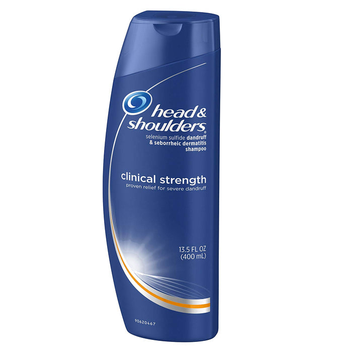 Head and Shoulders Clinical Strength Dandruff and Seborrheic Dermatitis Shampoo, 13.5 fl oz